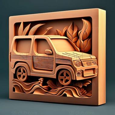 3D мадэль Honda Element (STL)